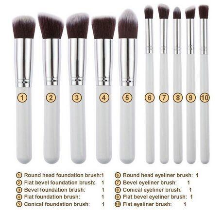 Buy 10 in1 the same style with Sigma make up tool brush set at wholesale prices