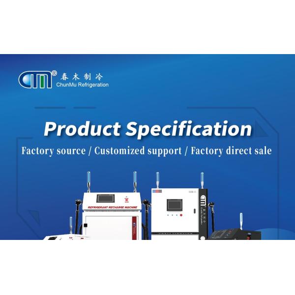 R134a Chiller Refrigerant Recharge Machine Vapor Recovery Unit Fully Automatic Ac Recovery Charging Machine