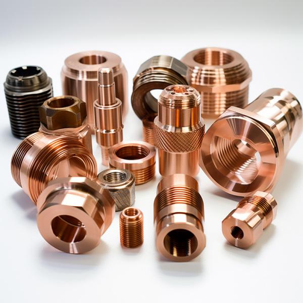 Buy Custom Precision CNC Turning Parts CNC Machining Metal Copper Part at wholesale prices