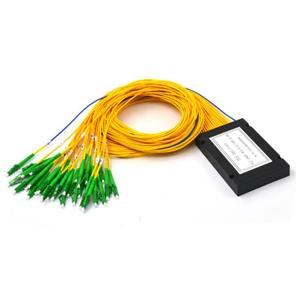 Cable Television 1x32 Port Rack Mount Splitter Passive ABS Box , Optical Splitter Loss