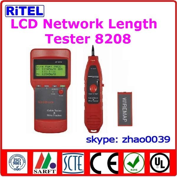 Buy All-in-1 Cable tester, cable locator, network tester 8208 with RJ11, RJ45, BNC at wholesale prices