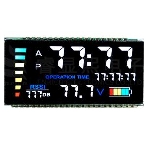 China 3 Inch Custom Segment Lcd Display Common Cathode Aluminum Alloy Frame on sale