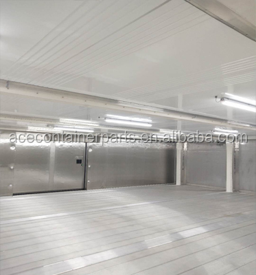 40ft Building Reefer Container 40HQ Cold Room Storage Certified CSC Steel and Flat Floor