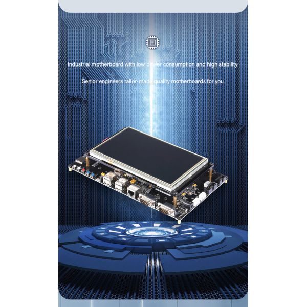 10.1inch Industrial All in One Computers with Embedded Capacitance Touch Screen Computer Fanless J4125 Industrial Panel Pc