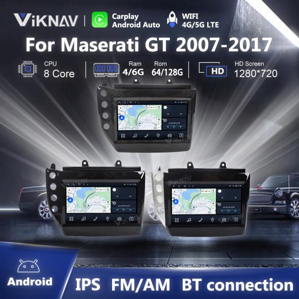Aftermarket GT GC Maserati Granturismo Radio 2007-2017 Multimedia Player Head Unit