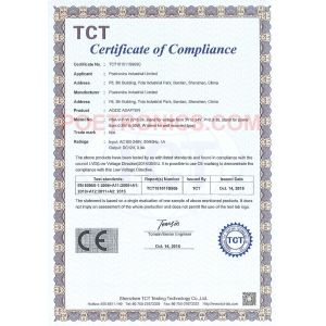 POETRONICS INDUSTRIAL LIMITED Certifications
