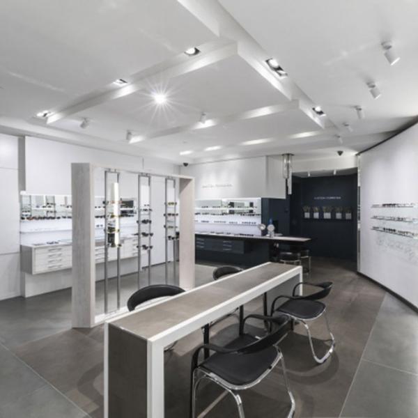 Multi Functional Eyeglass Display Case / Wall Mounted Sunglass Rack For High End Optical Shop