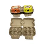 Fast Rotary Paper Egg Tray / Egg Box Making Machine 1 Layer Dryer with 8 Faces
