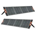 200W Foldable Portable Solar Panels 22% Efficiency Mono Solar Cell With USB
