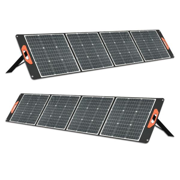 Buy 200W Foldable Portable Solar Panels 22% Efficiency Mono Solar Cell With USB Output at wholesale prices