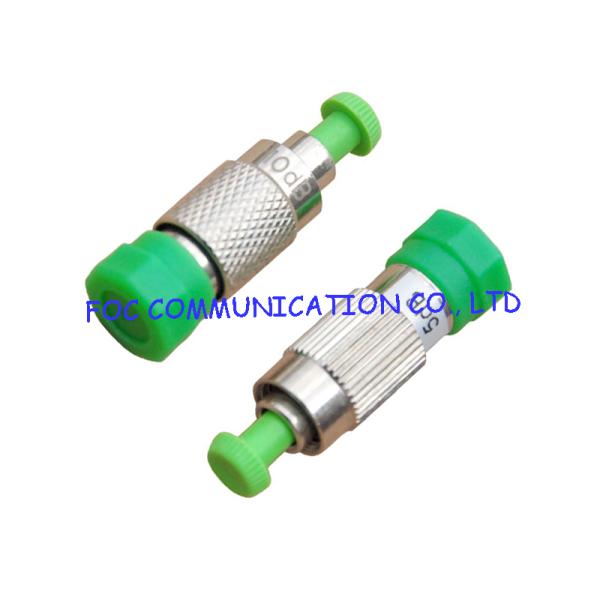 Precision Attenuation Single Mode Attenuator FC / APC Male to Female