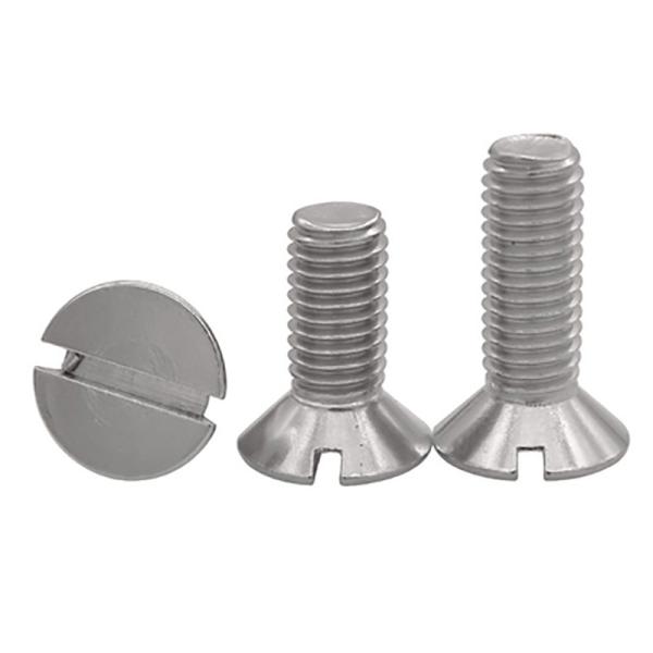 GB68 Countersunk Head Bolts DIN963 Slotted Countersunk Flat Head Screw