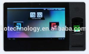 Quality biosmart-zpad fingerprint time attendance android time recording machine with TCP/IP fast delivery high quality for sale
