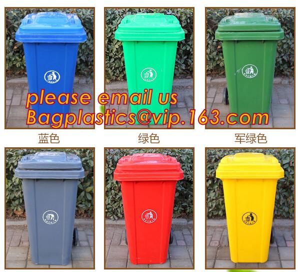 Heavy duty 50L low price dustbin for rubbish/trash bin for sale/movable waste bin, Wall Mounted Can Pino Public Standing