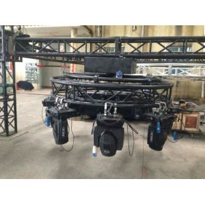China Moving Rotating Display Stand Turntable 360 Degree Circle Lighting Truss on sale