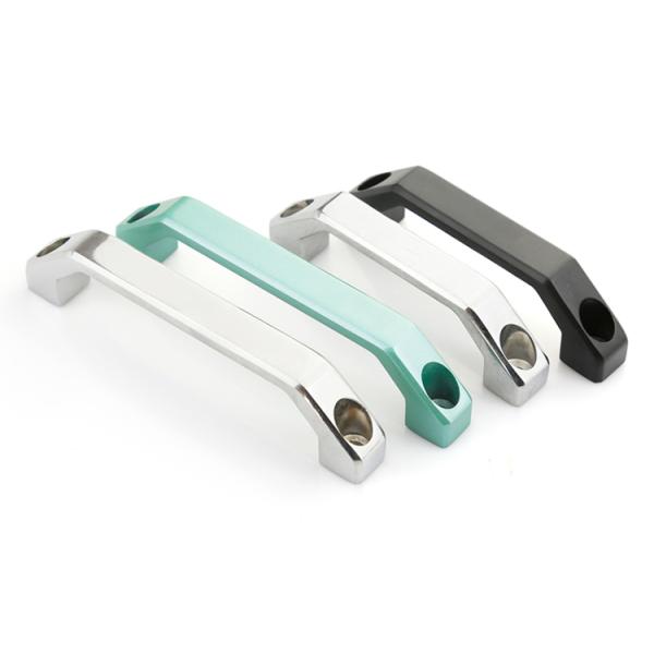 OEM Aluminum Cabinet Pull Handles , Modern Furniture Metal Door Pull Handle