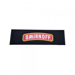 China Custom bar mat Beer Blank Bar Drip Spill Mat mats with cheapest price for Beer Bar Accessories on sale