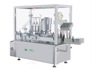 Quality XHL-YG4/1 Four-pump Linear Filling and Capping Monoblock Machine for sale
