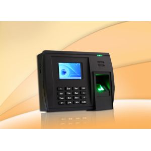 Quality Multi Language Fingerprint Time Attendance System Communication TCP / IP for sale