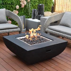 Quality Corten Steel Gas Fire Pit Heater Propane Outdoor Fire Pit Table for sale