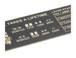 Multifunctional Electronic Components Engineering PCB Ruler For PCB Design