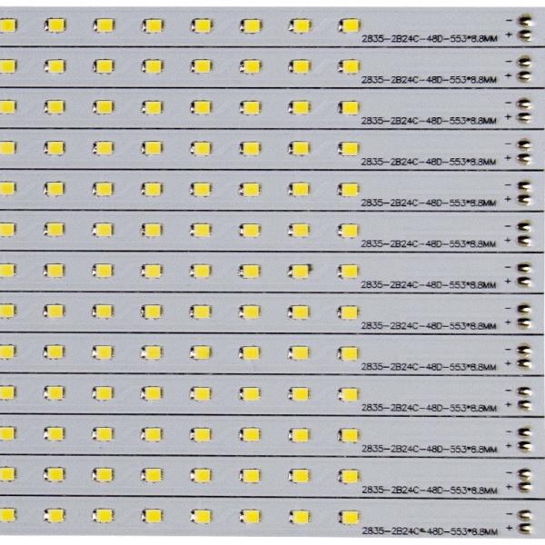 SMD 2835 LED Lamp Module PCB Fabrication Service Custom Board Size