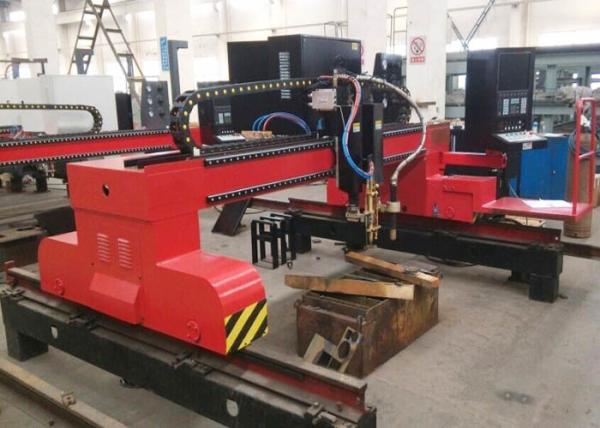 Buy CNC-4000X12000 Gantry Type Gas and Plasma Cutting Machine 1 Gas Torch 1 Plasma Torch at wholesale prices