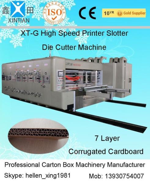 Buy Adjustable Carton Making Machine With Remote Computer Diagnosis System , Stacker at wholesale prices