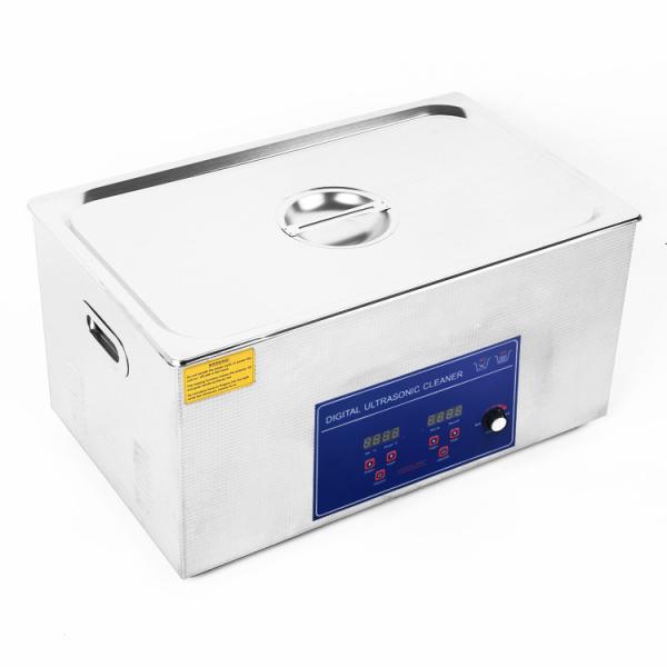 Buy 40kHz Power Adjustable Ultrasonic Cleaner 500W With Heater Timer at wholesale prices