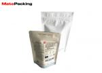 Matte Printing Foil Stand Up Pouches Zipper Top For Coffee / Snack Package