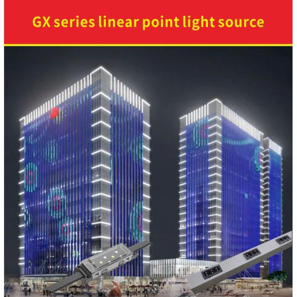 Landscape RGBW LED Point Light For LED Linear Wall Street Building Lighting CE ROHS FCC Certifie