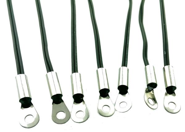 Buy Surface Mounting Screw On Probe Assembly Ring Lug NTC Thermistor Terminal Micro Temperature Sensors 100KOhm 3950 at wholesale prices