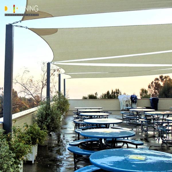 Waterproof Square Sun Shade Sail For Swimming Pool