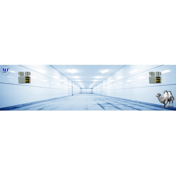 LED Emergency Light IP65 Adjustable Double Head 180lm/W High Brightness Fire Waterproof Wall Mount Battery Back Up 3hours Industrial Factory Office