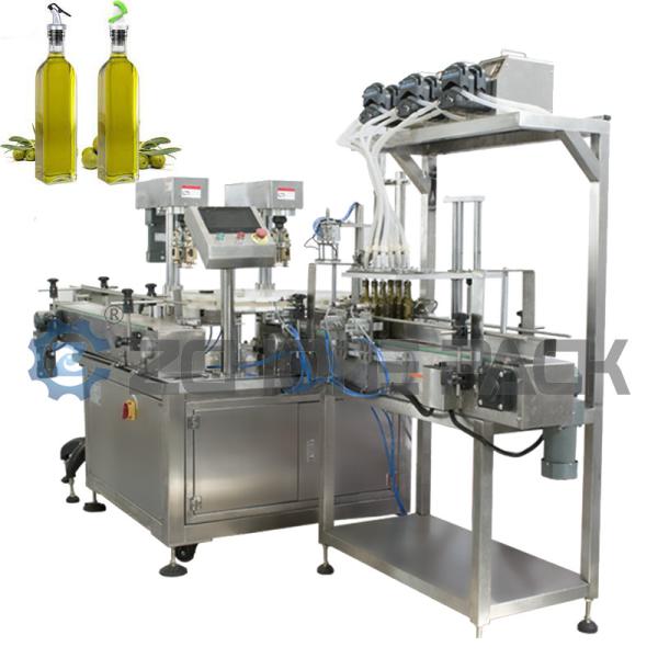 Buy Fully Automatic Filling And Capping Machine Screw Cap Locking Machine at wholesale prices