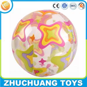China large inflatable transparent cheap beach balls on sale