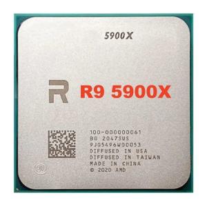 Quality Customized R9 5900X 3.7 GHz to 4.8GHz twelve-Core 24-Thread CPU Processor R9 32MB socket AM4 New TRAY R9 CPU processor for sale