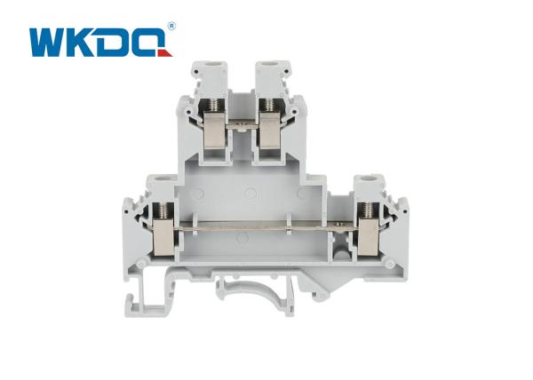JUKK 5 Installation Electrical Screw Terminal Block , Wiring Barrier Terminal