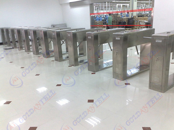 Barcode System RFID Card Reader Access Control turnstile For Tourism / Sports