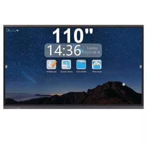China 110inch All In One Smart Board Interactive Flat Panel For Teaching on sale