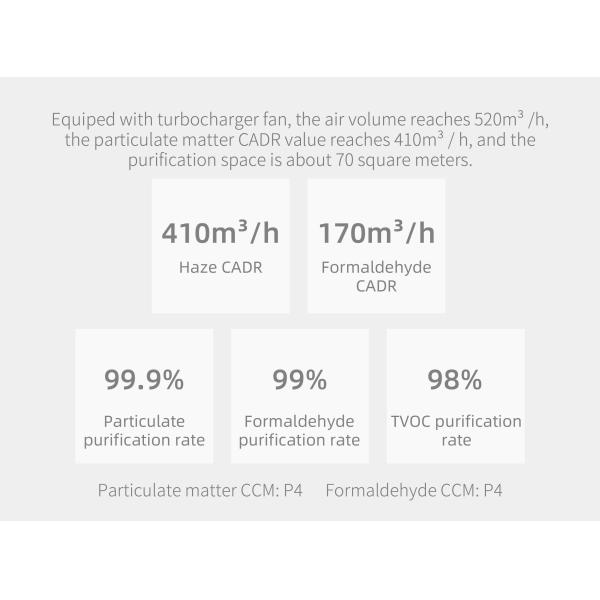 HOMEFISH Negative Ion Household Air Purifier UVC Luftreiniger 220V