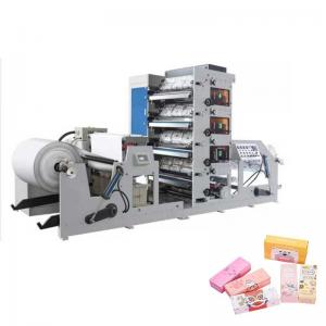 China 4 Colors Stack Paper Cup Flexo Printing Machine 850mm Width on sale