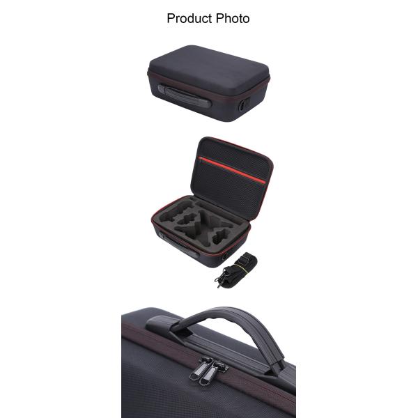 black Waterproof 30cm Hard Custom EVA Case For DJI Spark Drone
