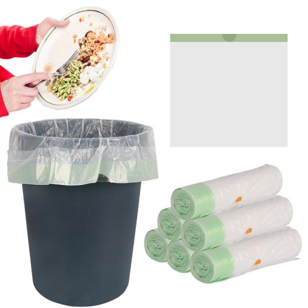 Heavy Duty 80L LDPE Plastic Drawstring Garbage Bag