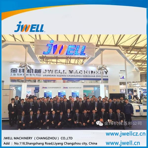 Jwell HDPE/P6P/PVC Vertical Type Double Wall Corrugated Pipe and PVC Ribbed Pipe Extrusion Line