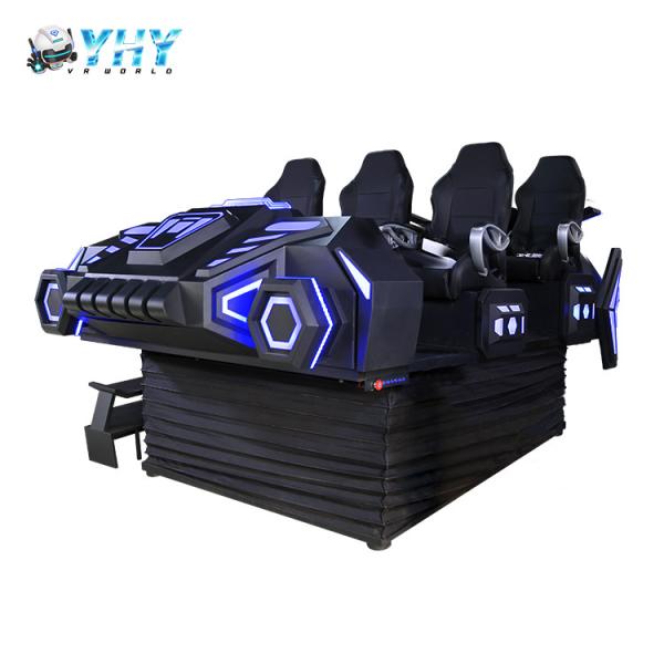 4500w 6 Seats Interactive Game VR Cinema Simulator Machine