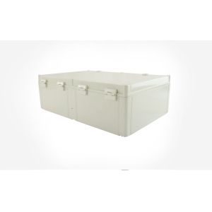 Buy cheap 600x400x195mm Universal Electrical Hinged Plastic Enclosures from wholesalers