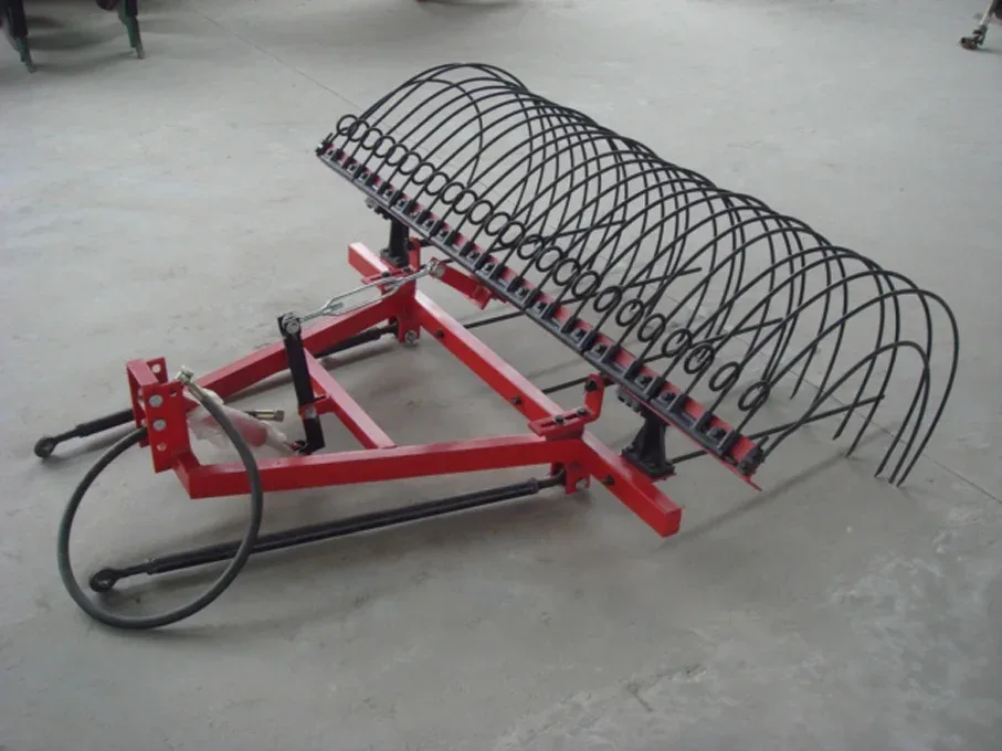 Hay Rake for Small Tractor – Grass Raker & Pasture Forage Collector