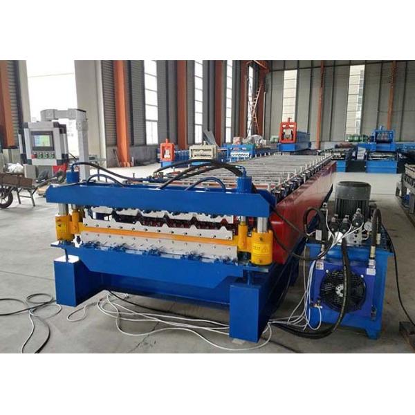 Double deck roll forming machine roll formers metal roofing corrugated steel sheet wall panel tile making machine