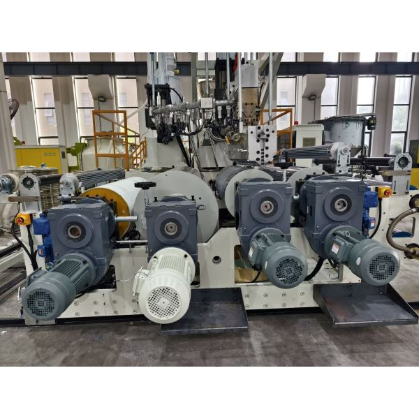 Shoe Toe Cap Composite Sheet Extruder With Nonwoven Lamination
